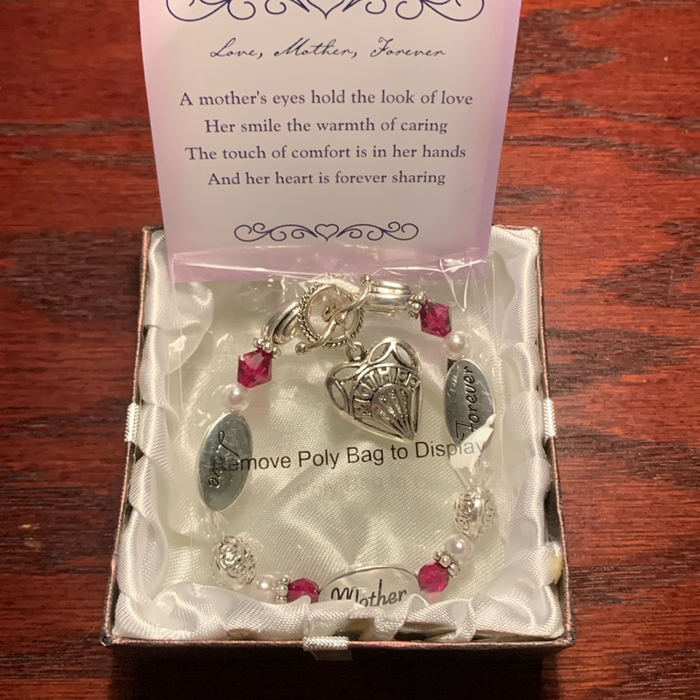 Love, Mother, Forever Bracelet- NWT